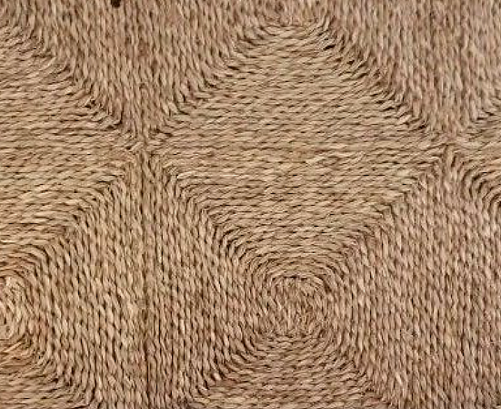 Handcrafted/Handmade Luxury Seagrass Rugs - Seagrass Square Rug - Living Well Interiors Durban South Africa