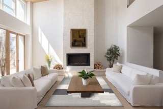Elevations Luxury Handcrafted/Handmade Wool Rug in Living Room - Living Well Interiors Durban South Africa