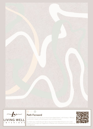 Handcrafted/Handmade Luxury Mohair and Karakul Rugs - Path Forward Rug - Floral Rug Collection - Living Well Interiors Durban South Africa