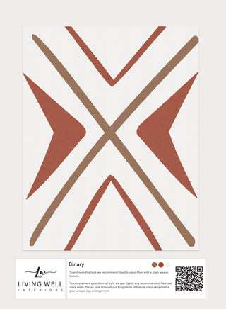 Handcrafted/Handmade Rugs - Binary - Living Well Interiors Durban South Africa
