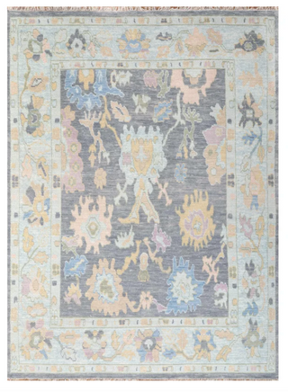 Handcrafted Knotted Indian Alpaca Rug - Traditional 9 - Living Well Interiors Durban