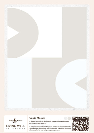 Handmade Karakul Rug - Prairie Mosaic - Living Well Interiors Durban