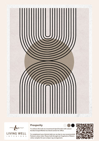 Handmade Karakul Rug - Prosperity - Living Well Interiors