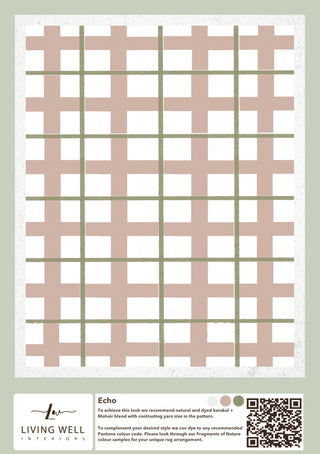 Handmade Karakul and Mohair Rug - Echo - Living Well Interiors Durban