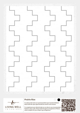 Handmade Mohair and Karakul Rug - Prairie Rise - Living Well Interiors Durban