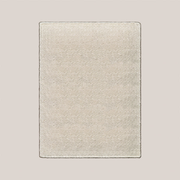 Lapa Mohair handwoven mohair rug in a soft neutral tone, ideal for contemporary and classic interiors.