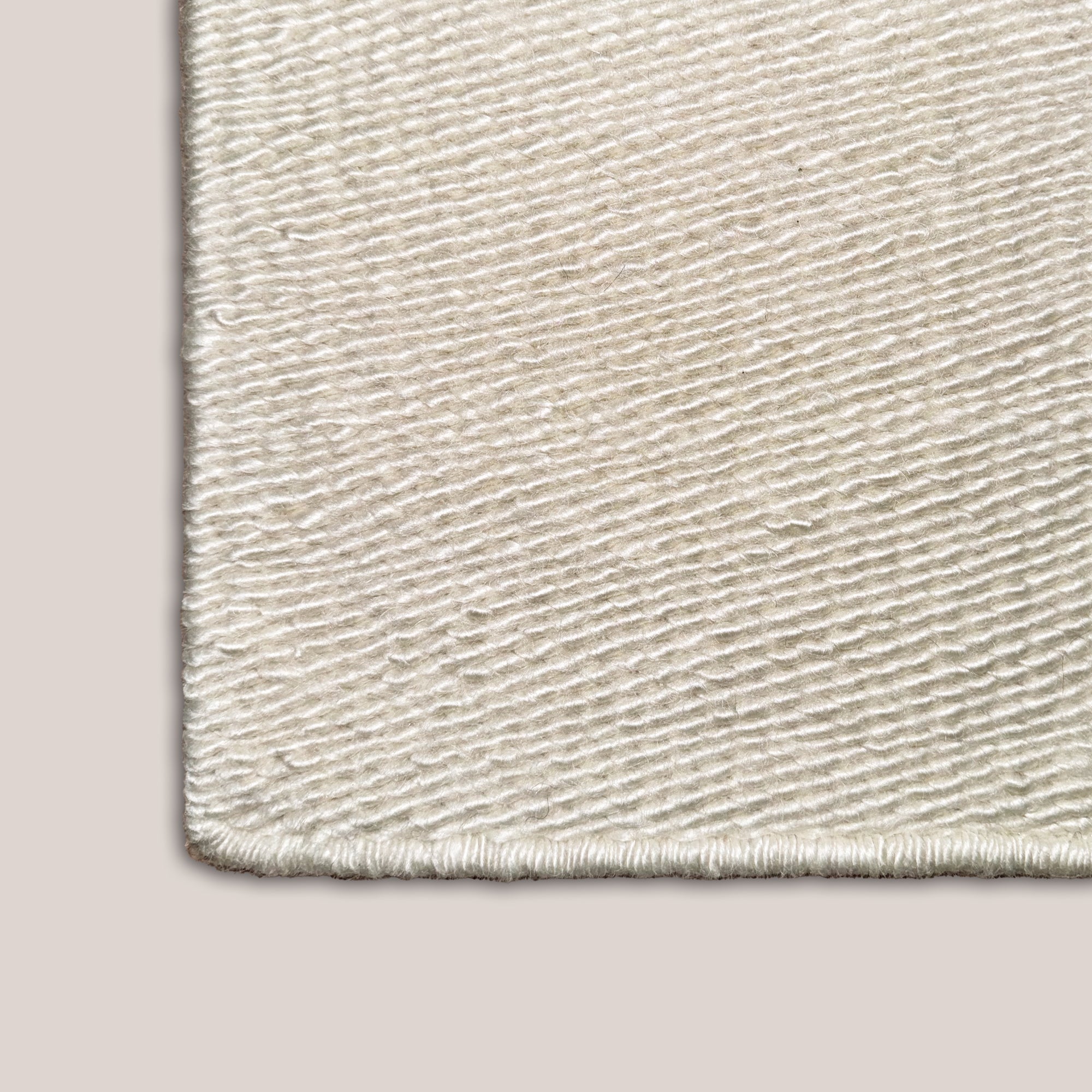 Lapa Mohair handwoven rug texture showcasing premium natural fibres and distinct, plush surface.