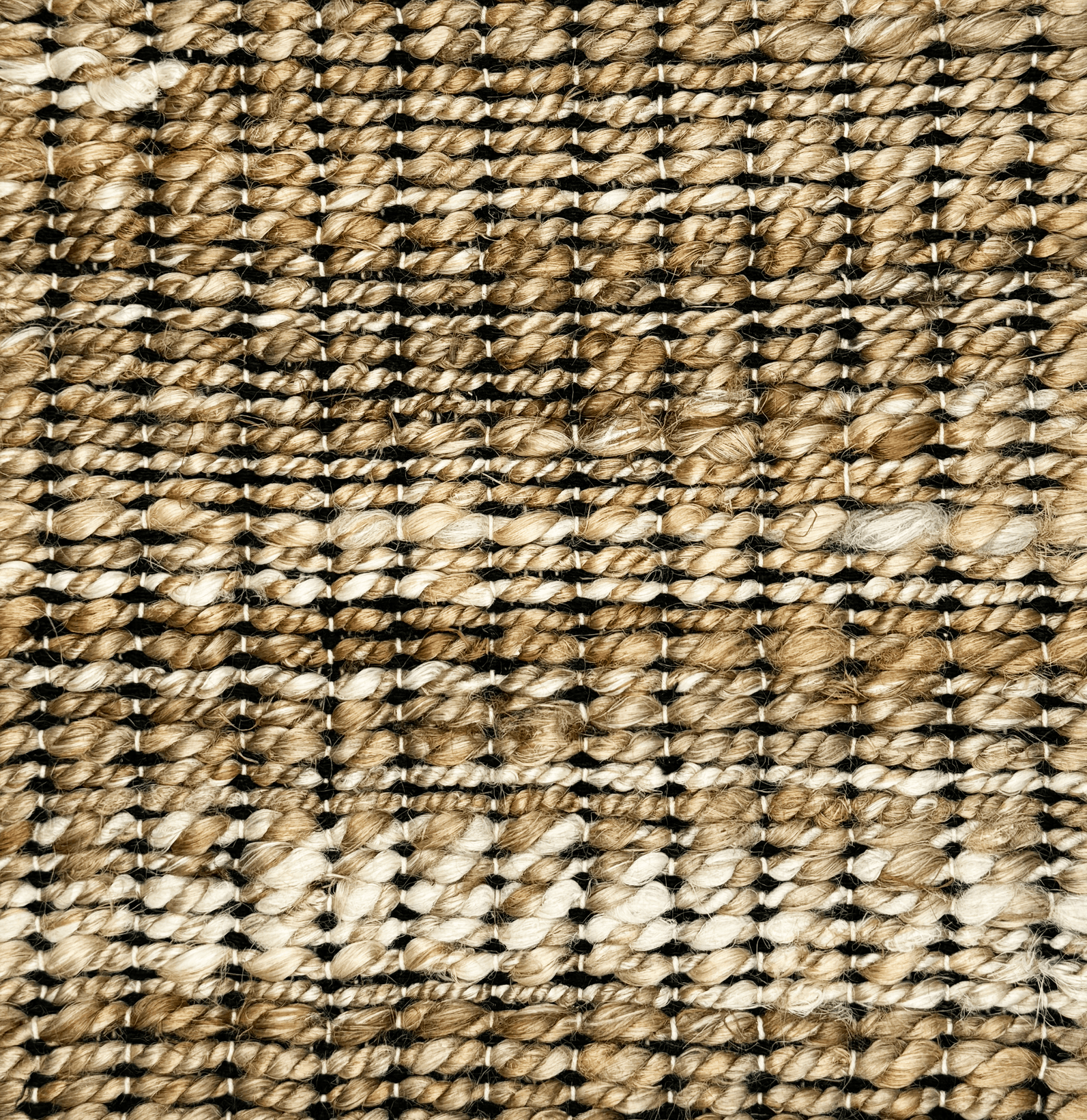 Handcrafted/Handmade Cotton and Jute Rug - Nomad Rug - Living Well Interiors Durban South Africa