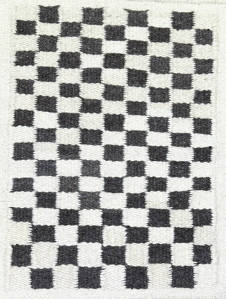 handcrafted/handmade Luxury Karakul Rugs - Checkmate Karakul Rug - Living Well Interiors Durban South Africa