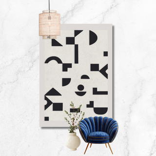 Handmade rug in living room made in Durban South Africa